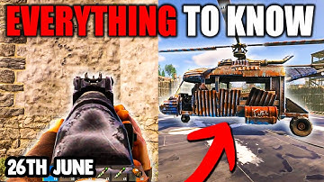 ALL NEW GEN UPDATES! Scrap Helis, Balloons, Graphics GAMEPLAY & MORE! - Rust Console NEW GEN Edition