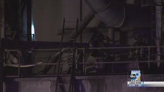 Fire at Cargill plant