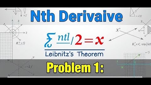 Derivatives of 𝑦=(𝑥2−1)𝑛y=(x 2 −1) n Using Leibniz