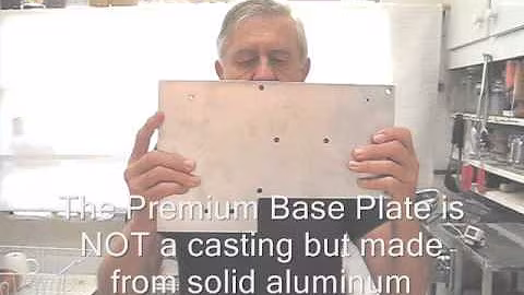 The Improved Premium Bottom base plate for a Norwalk juicer  with Lifetime warranty