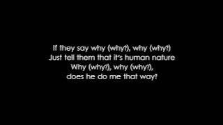 Michael Jackson - Human Nature (Lyrics)