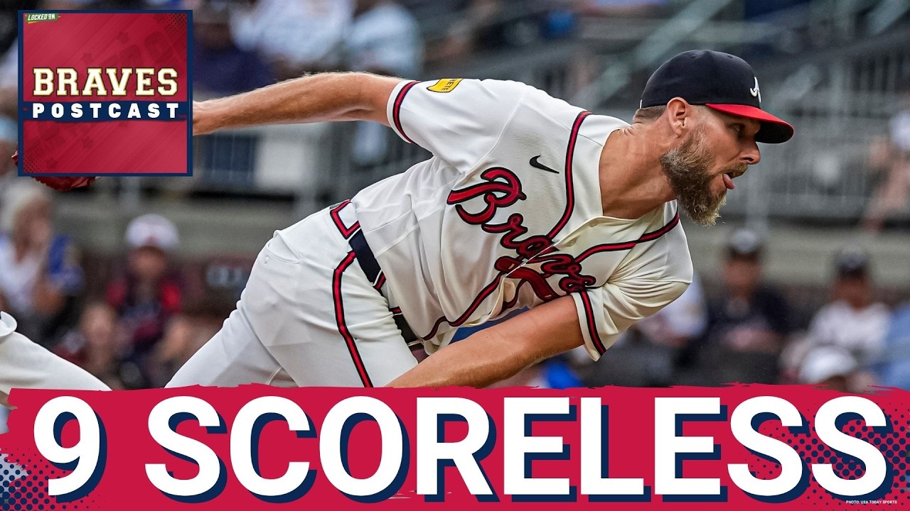 BRAVES POSTCAST: Chris Sale pitches COMPLETE GAME SHUTOUT to sweep Los Angeles Dodgers LIVE RECAP