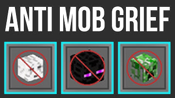 Minecraft 1.13 Anti Mob Grief (Data Packs)