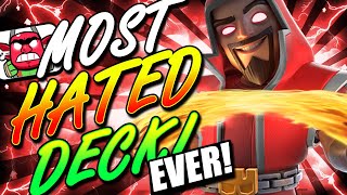 THIS IS 100% BUSTED!! #1 MOST HATED DECK IN CLASH ROYALE!!