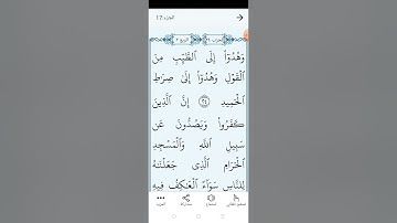 سورة الحج بالتجويد المبسط والتلاوة الصحيحة الصفحة (٣٣٥)