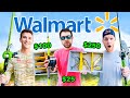 Walmart 25 vs 250 budget fishing challenge rod reel lures