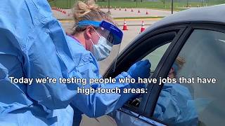 Johnson County, KS Essential Worker COVID-19 Testing, May 1, 2020