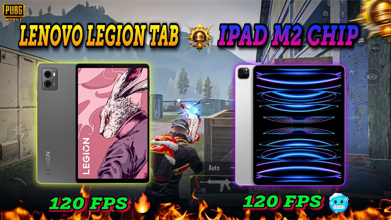 Lenovo legion tab 🔥 iPad m2 Chip 🥶  Pubg Gameplay Test 🔱 / 2026 / 
