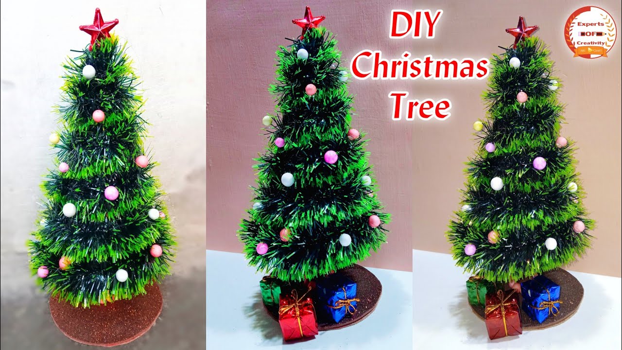 DIY Beautiful Christmas Tree | How to Make a 3D Christmas Tree 🎄🎄 ...