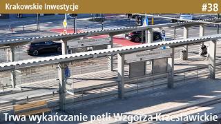 #36 Wzgórza Krzesławickie tram and bus loop finishing works as of late April 2026 - KI screenshot 1