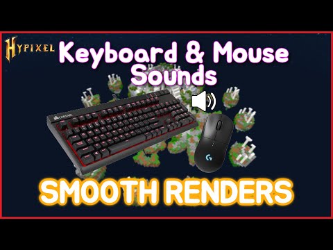 Mouse & Keyboard sounds [v1] **4k 360FPS** [하이픽셀]