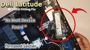 Dell Latitude M.2 SSD FIX! (Not Detected/Boot Issues SOLVED!)