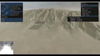 Concurrent binary tree terrain: rendering modes