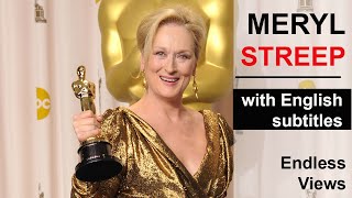 ENGLISH SPEECH | MERYL STREEP: Stand Up and Speak Up (English Subtitles)