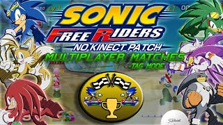 Sonic Free Riders: No Kinect Patch - Online Multiplayer and Tag Mode (ft. Flasher & Kabal)