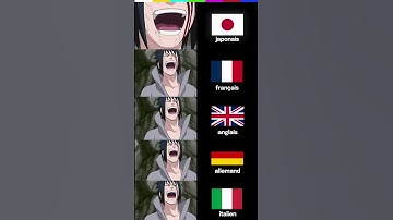 NARUTO - Sasuke parle plusieurs langues