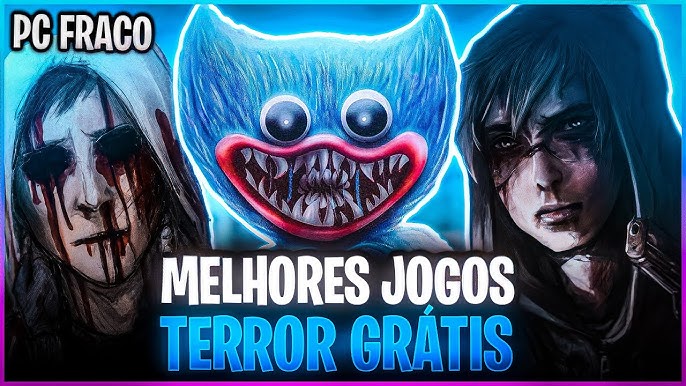 👾🎮OS 16 MELHORES JOGOS DE TERROR PARA PC FRACO PARA SE JOGAR EM 2023 