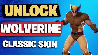 How to unlock classic Wolverine style skin in Fortnite chapter 2 season 4