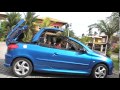 Funcionamento da capota do meu Peugeot 206 CC Coupe Cabriolet conversível