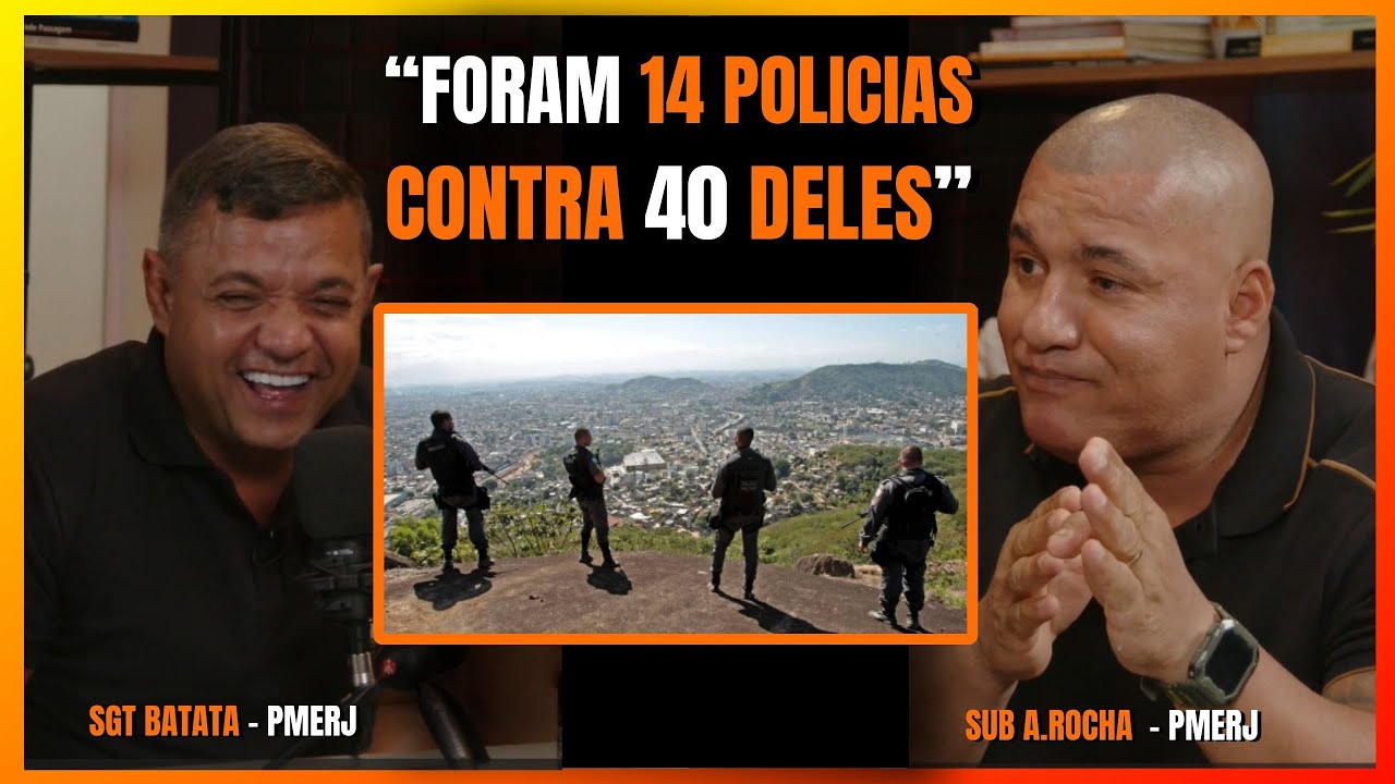 OPERAÇÃO NA SERRINHA I SUB A.ROCHA I PMERJ I PAPORETO PODCAST