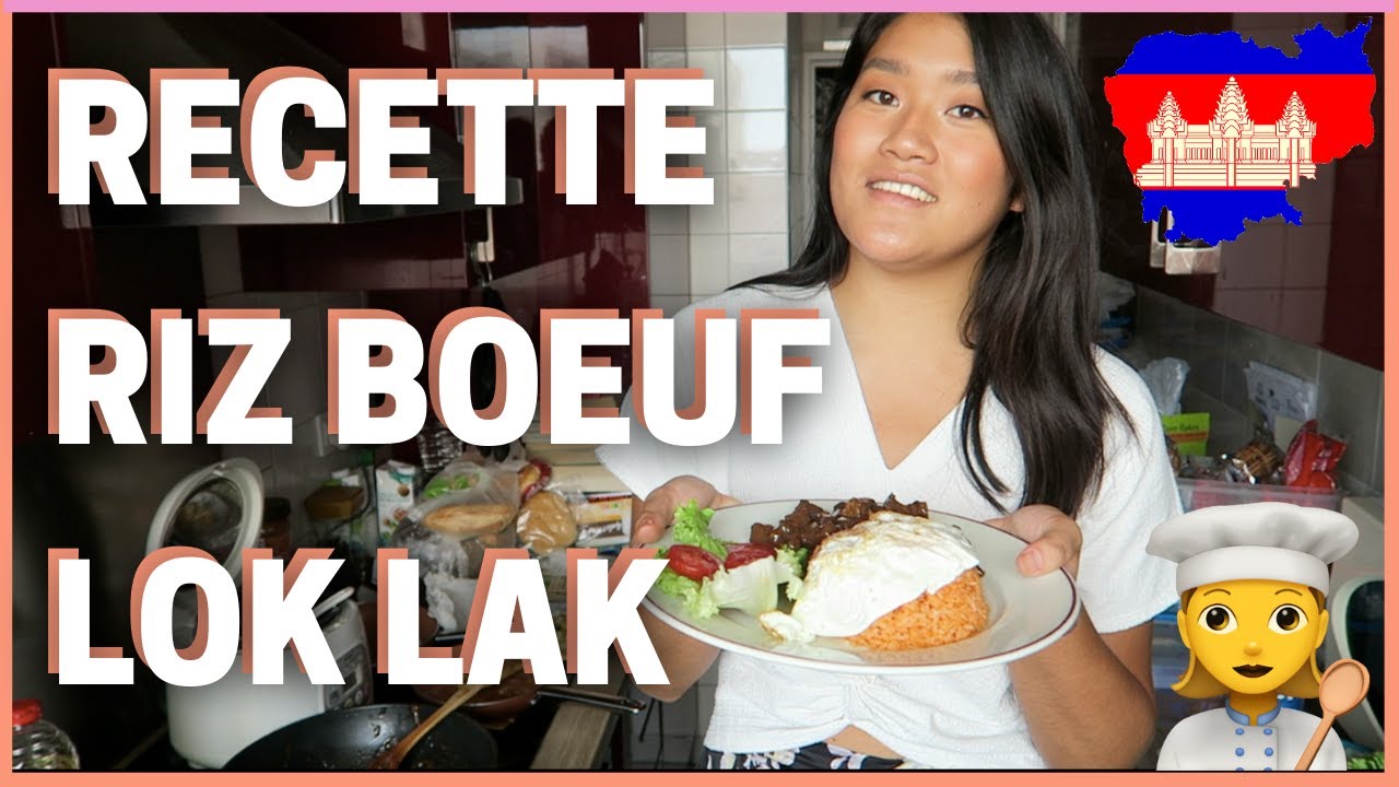 RECETTE DU RIZ BOEUF LOK LAK 🍚🥢 - FACILE ET RAPIDE