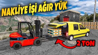 AĞIR YÜK İLE YENİ KÖY YOLLARINA DALDIM // Citroen Berlingo screenshot 2