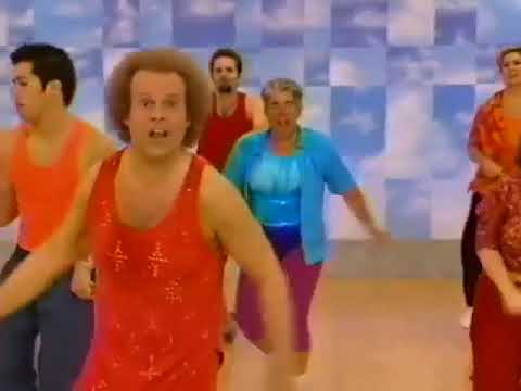 Richard Simmons in 80s Blast Off clip