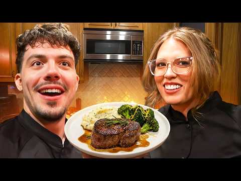QT Cinderella & Adapt Cook a Full Course Meal!