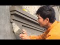 Red shirt bilders best construction skills   rendeing sand and cement create detail for house