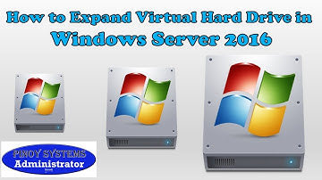 How to Expand Virtual Hard Disk (VHD) using Hyper V in Windows Server 2016