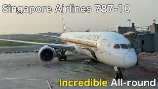 Singapore Airlines' SUPERB 787 economy class experience | Colombo to Singapore