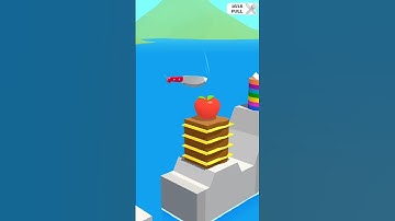 Slice It All Gameplay! Satisfying ASMR slicing game Level 696 #sliceltall #short