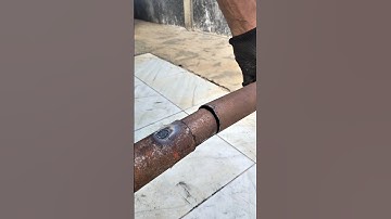 powerful tricks to connect round pipes that not everyone knows.! #welding #welder