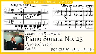 Beethoven: Piano Sonata No. 23 'Appassionata', Op. 53 [Horowitz 1972]