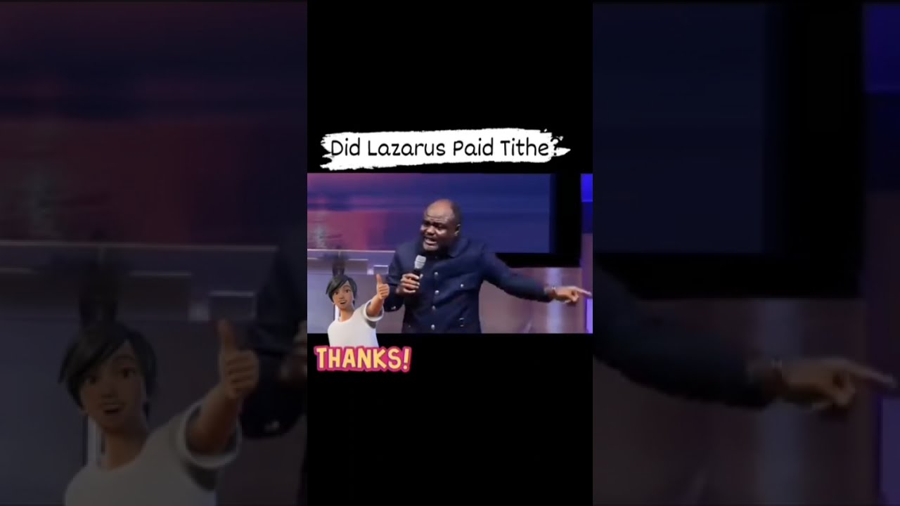 Abel Damina Did Lazarus Pay Tithes Walkinspiritoftheholyspirit