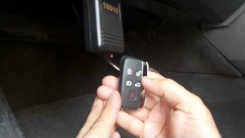 how to use range rover key programming (demo2)