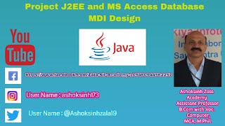 MDI JFrame Form Design and Coding in J2EE Porject