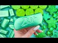 ASMR Soap boxes with starch аnd foam★Soap balls with glitter★