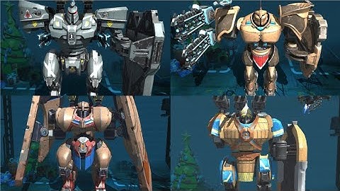 NEW SPARTAN ROBOTS GAMEPLAY | Robot Warfare Online Android