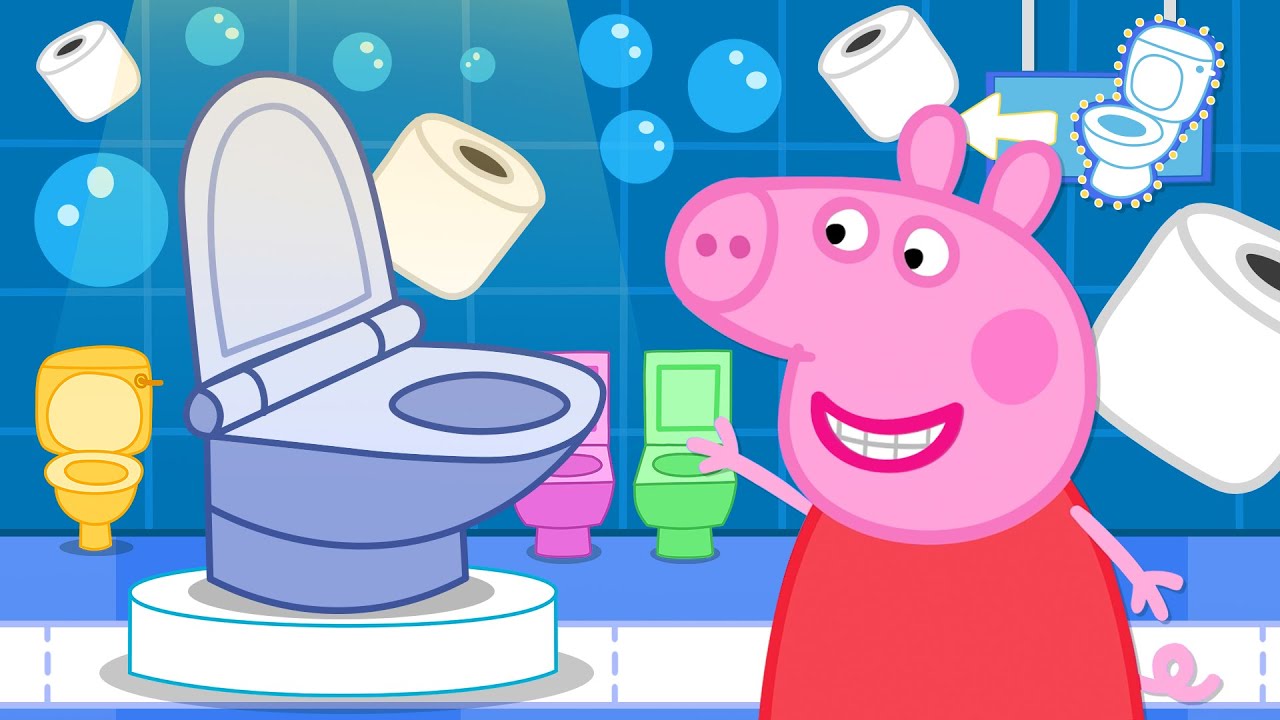 Peppa Pig Tales 2025 🚽 Changing Evie's Nappy 🧷 Toilet Factory Fun! 🧻 ...