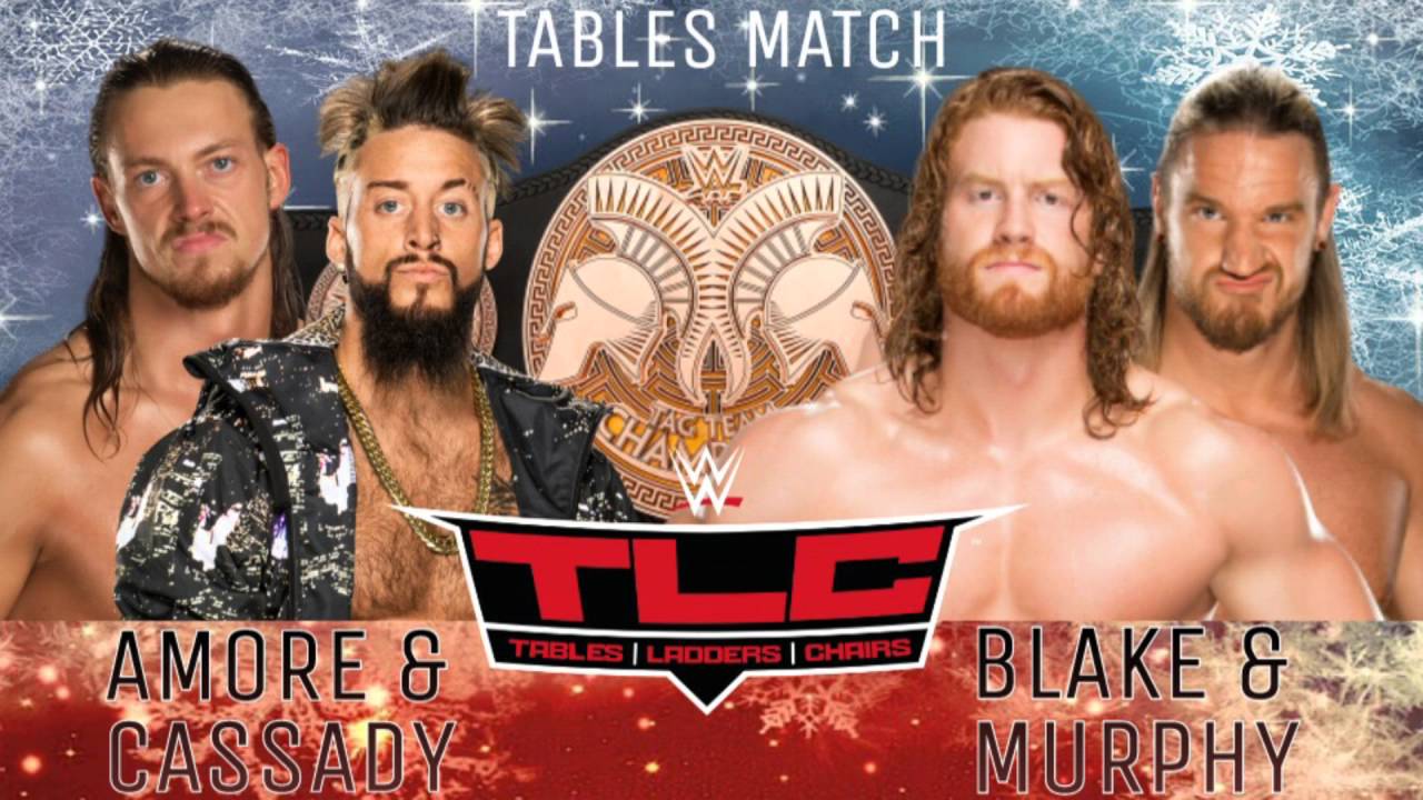 WWE TLC 2016 Match-Card - YouTube