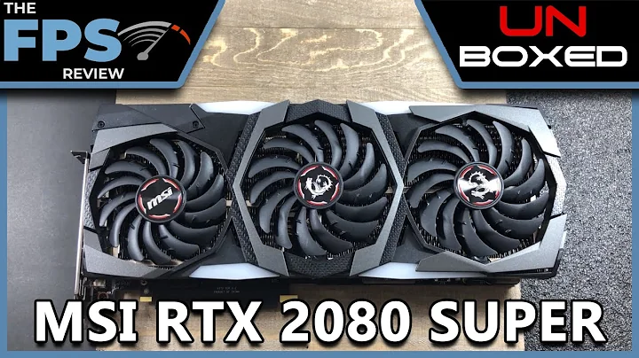 MSI RTX 2080 Super Gaming EX Trio: Puissance et Style!