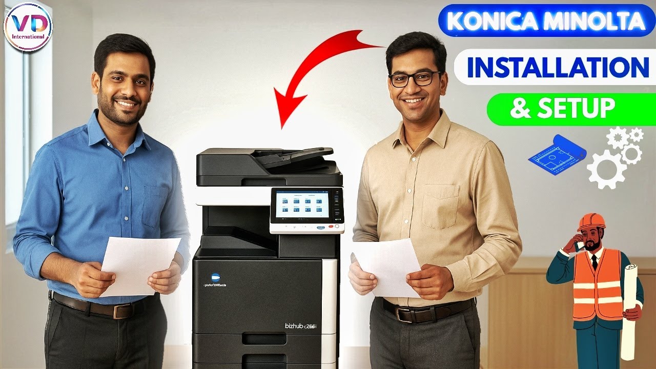Konica Minolta Bizhub C226i Full Installation | VD International India