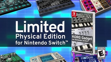 KORG Gadget for Nintendo Switch Physical Edition Launch Trailer