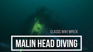 Classic WW1 wrecks of Malin Head