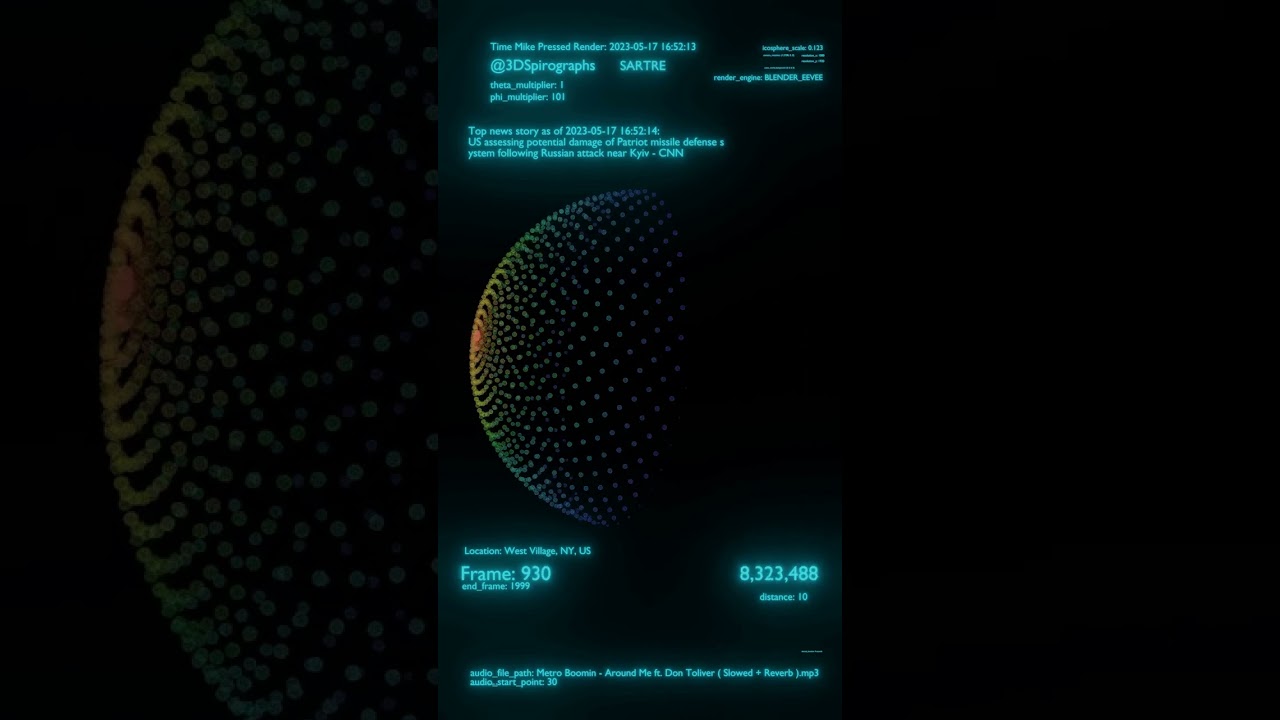ChatGPT, Help me write a Blender Python Script for @3dspirographs
