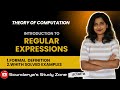 Regular Expression | Formal Definition and solved examples | TOC