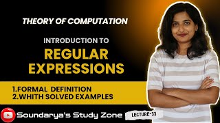 Regular Expression | Formal Definition and solved examples | TOC