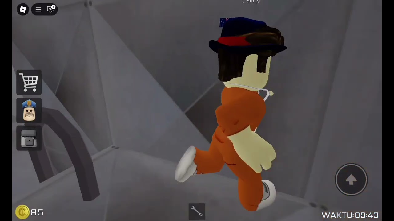 Aku dan papa aku kabur dari penjara guys, apakah berhasil? 😨🚔🚓💯💭🗯 