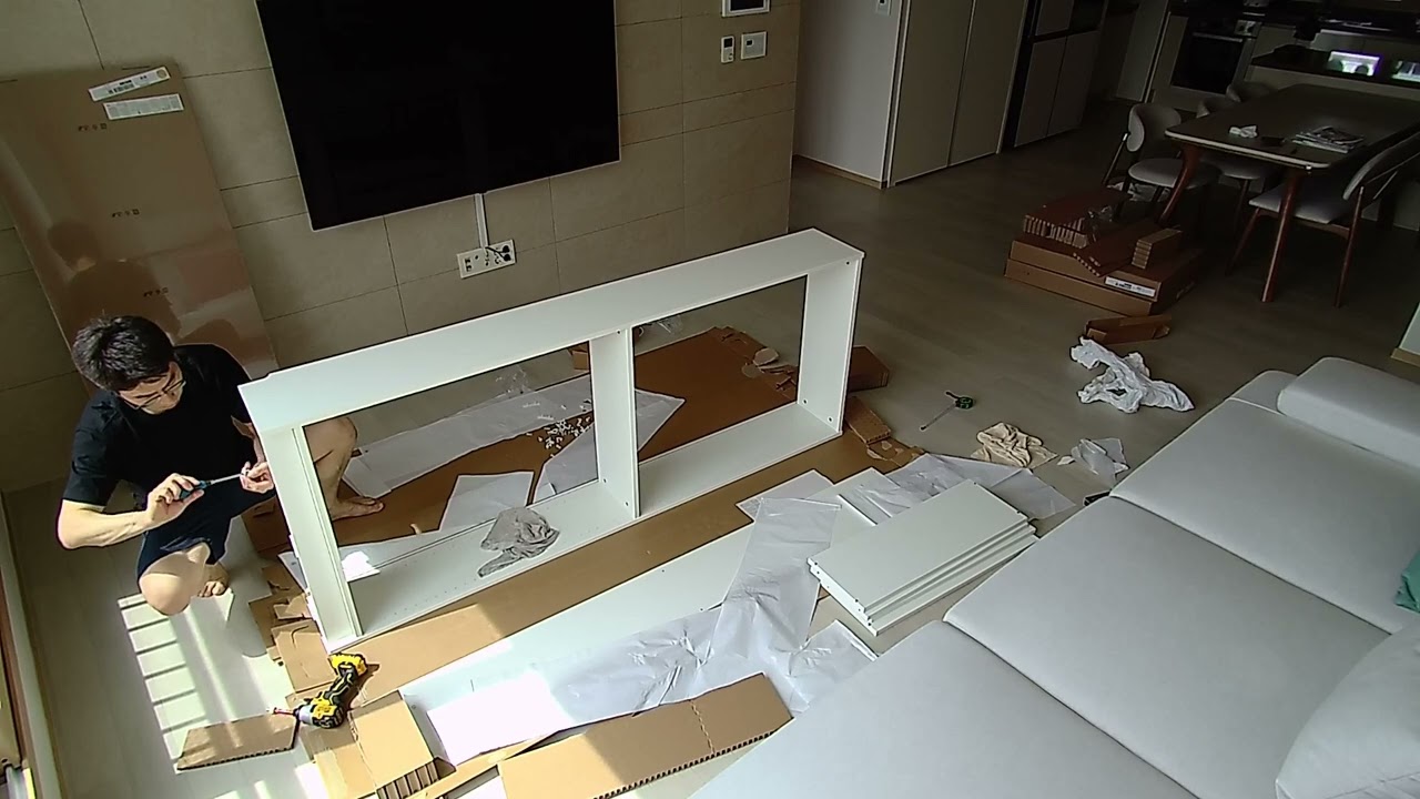 이케아 빌리책장 6단 조립 도전기!!